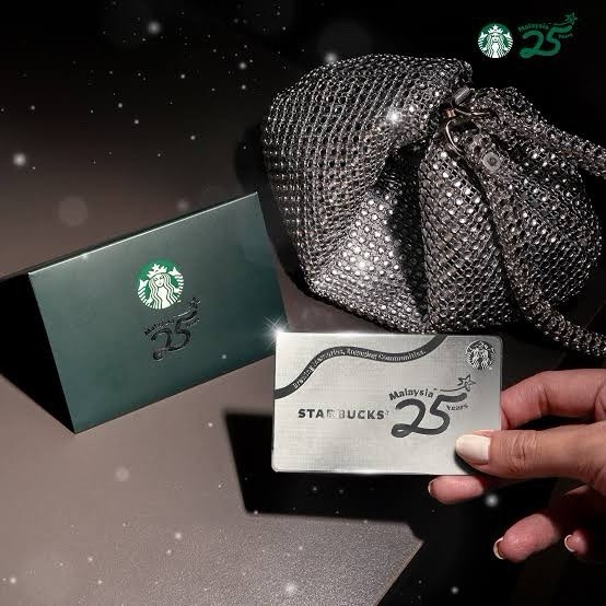 Starbucks Card Malaysia 25th Anniversary Metal Edition | eBay