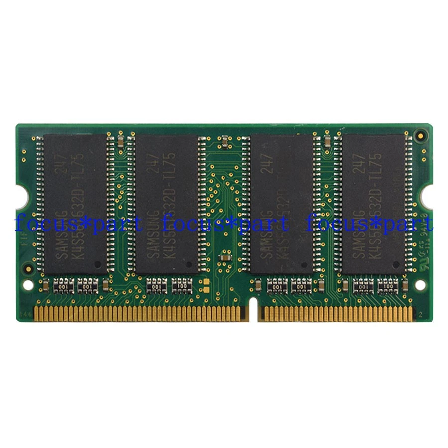 Lote de 10 piezas Samsung 256MB PC133 144PIN NO ECC SDRAM Memoria RAM SO DIMM 3.3V Foto 3 de 4