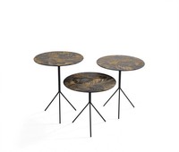 Rundtische Tisch Couchtische Tische Luxus Design Beistelltische 3 Tlg.