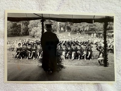 Pine Manor College 1982 Commencement Graduation Photo Massachusetts
