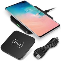 Qi Wireless Schnell LadegeräT FüR Samsung Galaxy S10 Plus Kabellos Ladestation