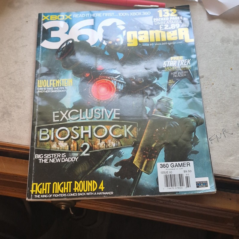 360 Gamer Magazine April 2009 Issue 60 Illustrated Xbox 360 Video Games