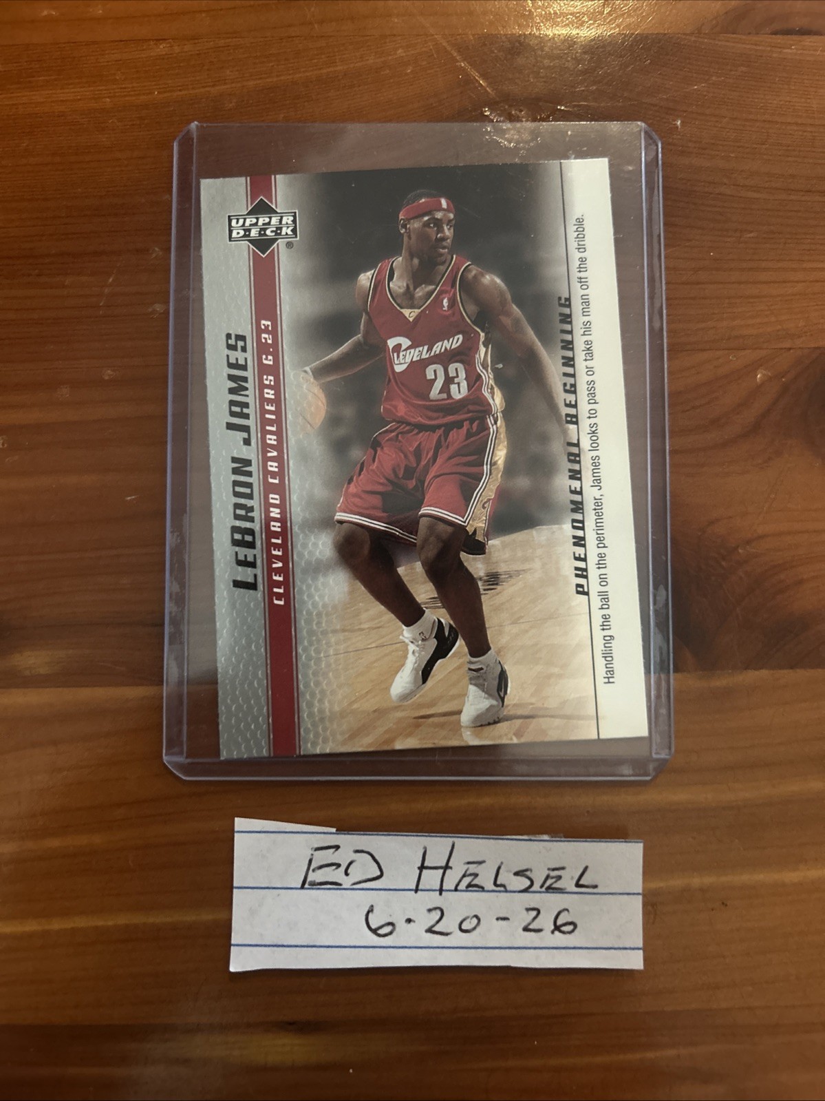 2003-04 Upper Deck Lebron James Phenomenal Beginning - LeBron James #2 (RC)