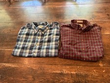 Mens L.L. Bean Shirts Size XL (2) Short Sleev...