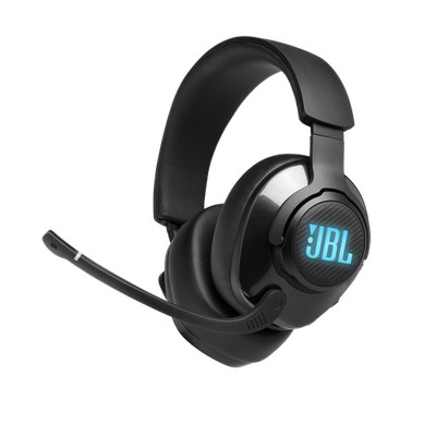 JBL Quantum 400, USB over-ear PC gaming headset with game-chat dial