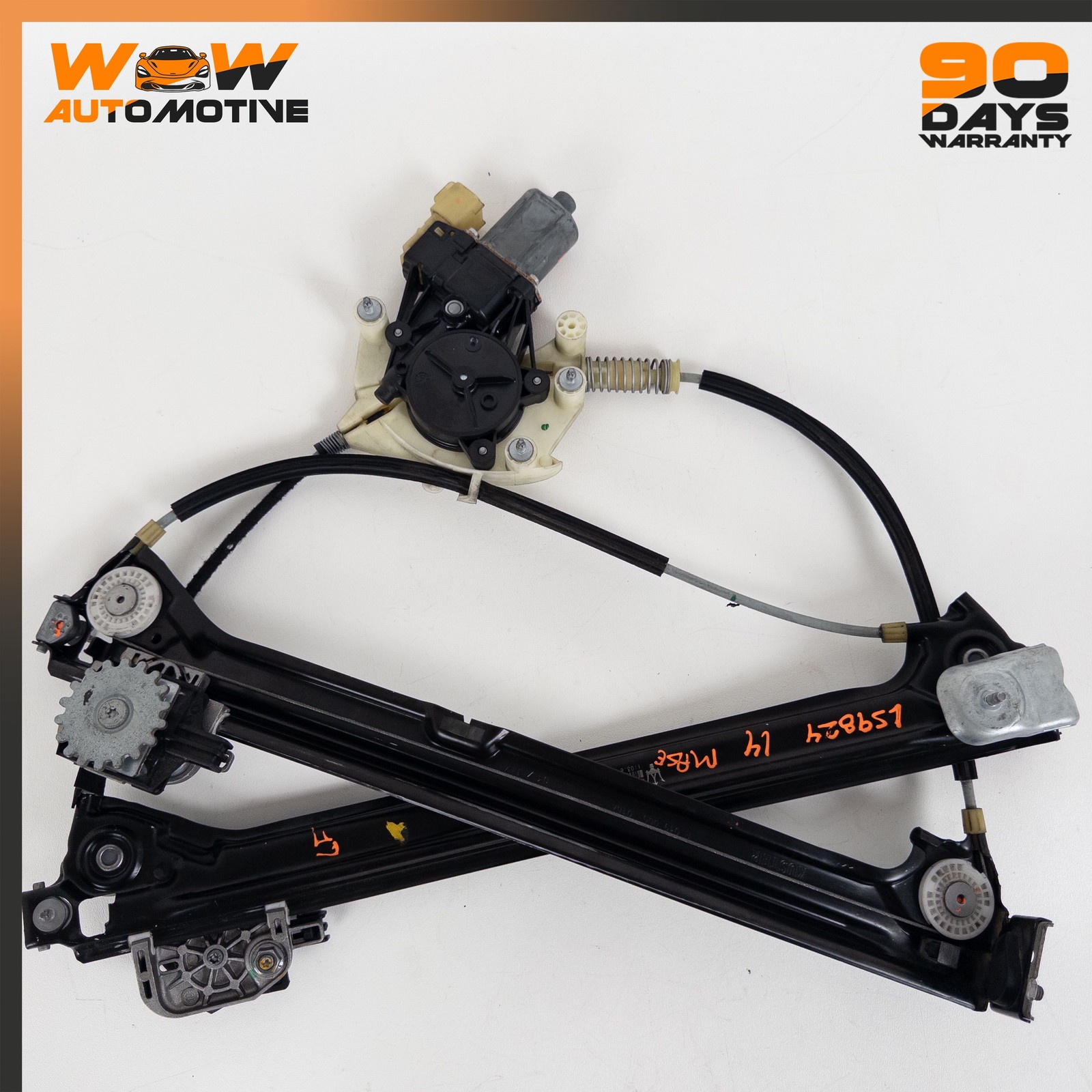 13-19 MASERATI QUATTROPORTE GTS GHIBLI FRONT LEFT WINDOW REGULATOR MOTOR OEM