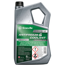 Original Granville Zerocol 48 Green Antifreeze Car Coolant 5 Litre 2602