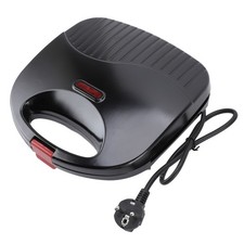 .750W Electric Panini Press Aluminum Double Sided Nonstick Plate Panini Press