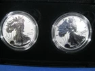 2021 2 COIN 1 OZ  REVERSE  PF DESIGNER SET W/BOX & COA