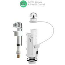 Siamp Deluxe Optima Cistern Component Pack Dual Flush Valve Button & Inlet Valve