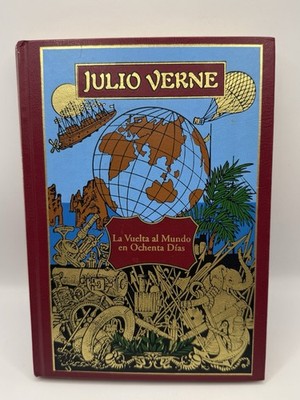 Julio Verne La Vuelta al Mundo en Ochenta Días HC 2005 Spanish