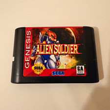 SEGA Alien Soldier for Sega Video Game Cartridge Only (this is a remake bootleg)