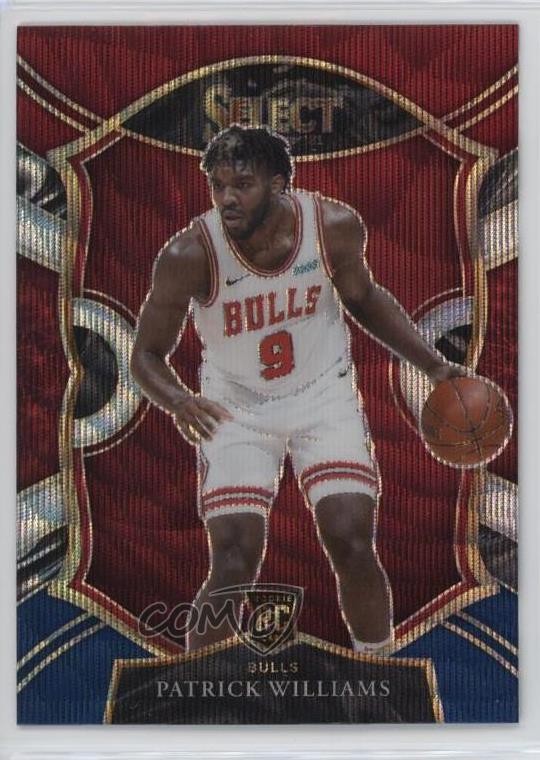 2020-21 Panini Select Concourse Tri-Color Prizm Patrick Williams #64 15ej