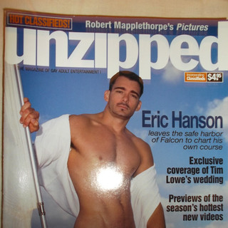 "Rare" Vintage Unzipped Magazine December 21 1999 Gay Interest