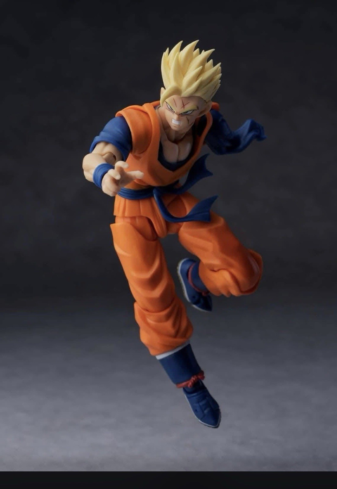 HAZ001 A+B HM custom 1/12 Future Gohan Super Saiyan DBZ Action Figure