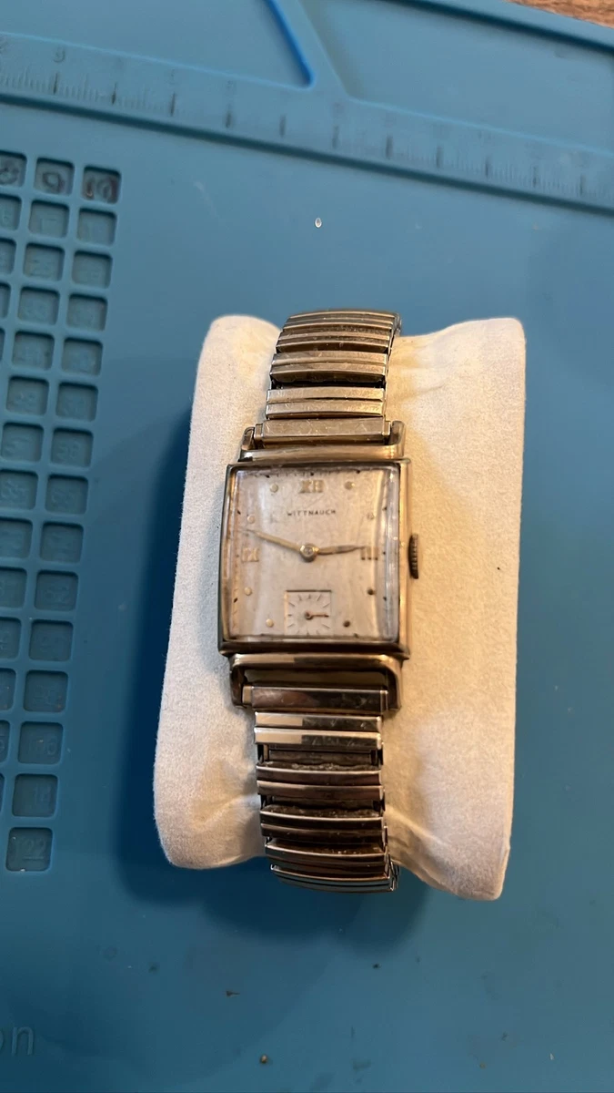 Bracelet Montre Femme Wittnauer Cuir Bordeaux 12 Mm - Neuf Sans étiquette, Largeur Standard, Bijou Décontracté