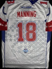 NWT RARE Peyton Manning Reebok NFL Jersey L 2007 Pro Bowl Colts #18