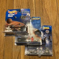 SPACE Action Packs  Hot Wheels APOLLO MISSION , JOHN GLENN, GALILEO, New Sealed