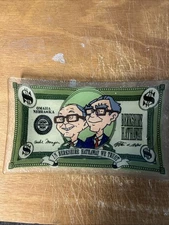 Peggy Karr 9.5”Fused Glass Tray BERKSHIRE HATHAWAY WARREN BUFFETT CHARLIE MUNGER