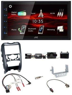 JVC USB Bluetooth Lenkrad DAB 2DIN Autoradio für Mini Cooper 06-14 Parksensor