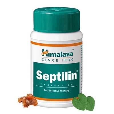 Himalaya Septilin Tablets 60 Count Herbal Supplement Pack of 1 | Free Shipping