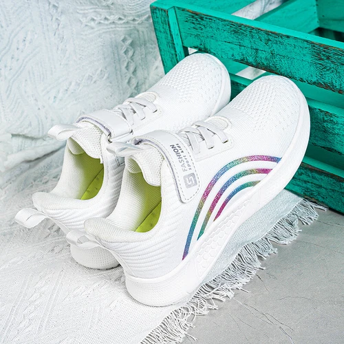 Sneaker für Mädchen Kinder Sportschuhe Atmungsaktiv Weiche Sohle Sportschuhe - Bild 22 von 26