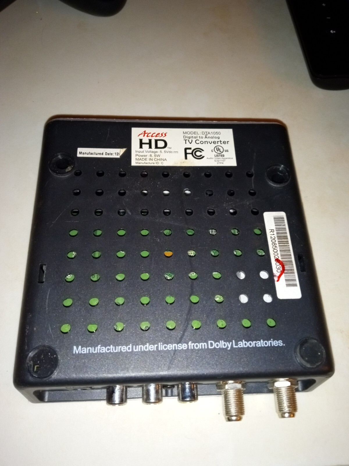 Access HD DTA1050 Digital To Analog TV Converter Box Only