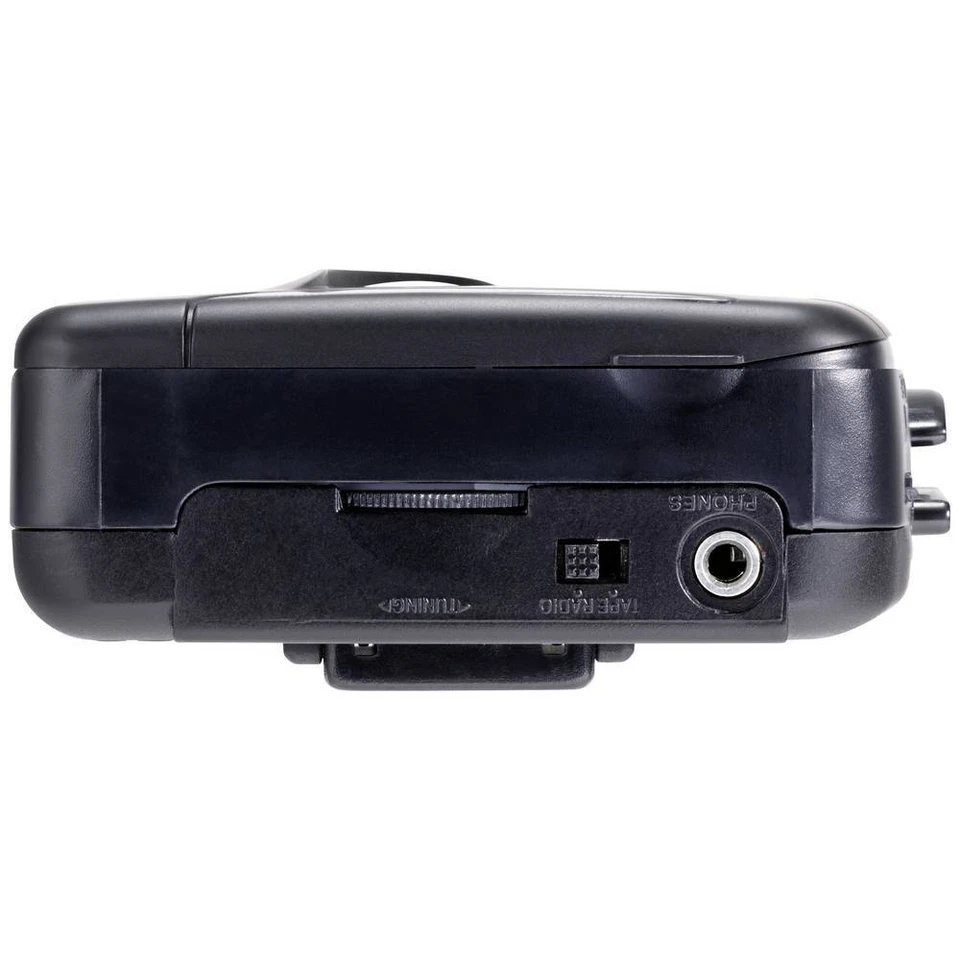 Renkforce RF-CP-150 Tragbarer Kassettenspieler Schwarz - Bild 4 von 4