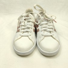 adidas cloudfoam white and gold