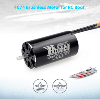 SURPASS Rocket 4074 2250/2000/1700/1550KV Waterproof Brushless Motor for RC Boat
