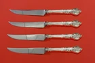 Silver Masterpiece by International Sterling Silver Steak Knife Set 4pc Custom