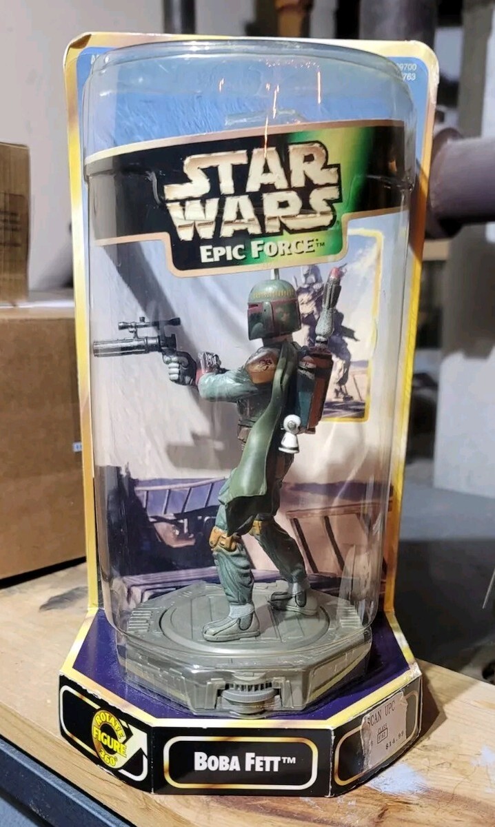 Vintage Star Wars Epic Force Boba Fett 360 Figure Kenner