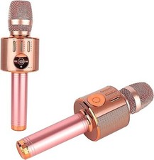 AML016 Microphone Wireless Karaoke Machine Handheld Portable Karaoke Mic Spea...