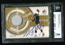 2001 SP Authentic Michael Vick RC Jersey 158/250 BGS 8 NM-MT