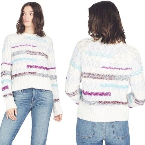 Tanya Taylor Lora Stripe Knit Jumper 