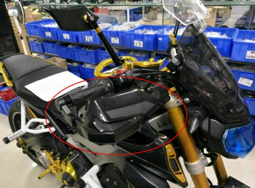 Handguard Protector Kit With Spoilers For Yamaha MT-07/MT-09 XJR1300/MT125 T9 - Picture 9 of 10