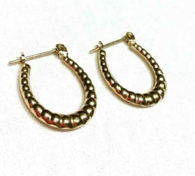 NACHLASS 14K GELBGOLD SIGNIERT JCM CREOLEN JACMEL MAURITIUS