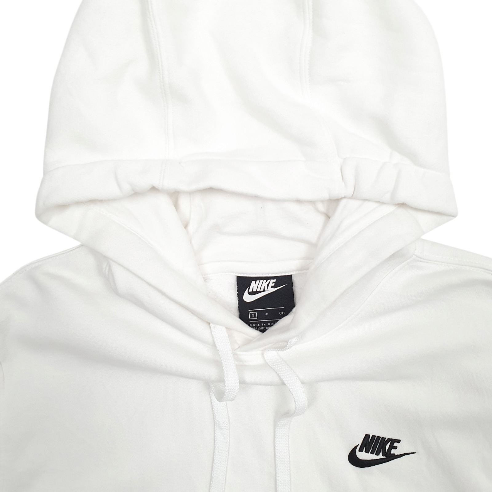 NIKE Hoodie Cotton Blend Jumper Sweatshirt Mens S image 2