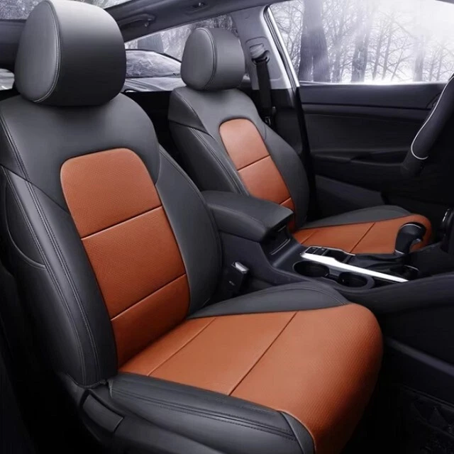PARA HYUNDAI TUCSON 2005-2024 MOTOPTES DURADEROS ASIENTOS DE COCHE PERSONALIZADOS FUNDAS DE CUERO Foto 4 de 4