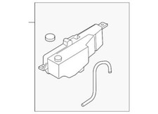 Genuine Nissan Reservoir Assembly 21710-JK000