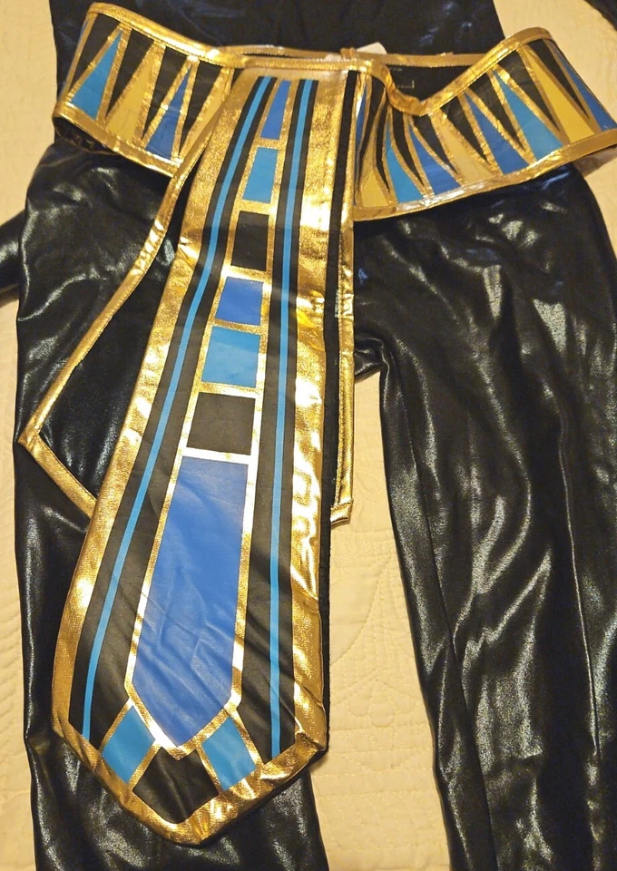 Egyptian Goddess Black By Suit Yourself Dress Halloween Adult Costume Size M 6-8 - Image 3 of 4