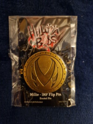 Ungeöffnete Helluva Boss Oversized IMP Flip Pin - Millie