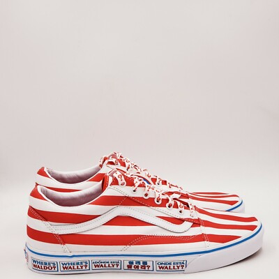 Vans Old Skool Where's Limited Edition Sizes 8, 9.5, 13 Medium 
