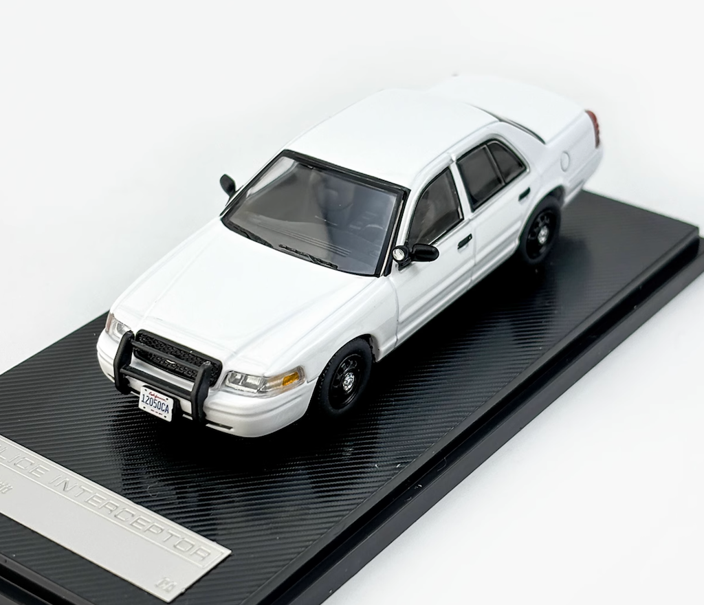 Mini Voiture De Collection Rollin 1/64 - Ford Crown Victoria Police