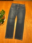 WOMENS SEVEN 7 FOR ALL MANKIND JOSEFINA BOYFRIEND DENIM BLUE JEANS 28 X 27 EUC — photo 3
