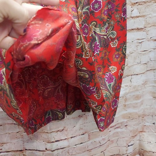 Vintage Leslie Fay Floral Paisley Midi Skirt - Picture 5 of 14