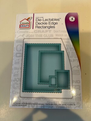 Create And Craft CCC-018 Deckle Edge Rectangles