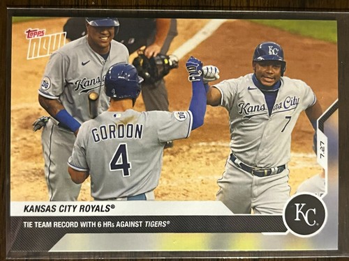2020 Topps Now 23 KANSAS CITY ROYALS®