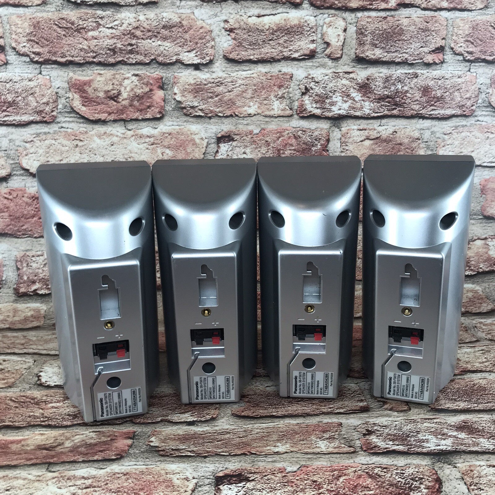 Panasonic Speakers X4 Wired Satellite Home Theater Speakers Set Of 4 SB