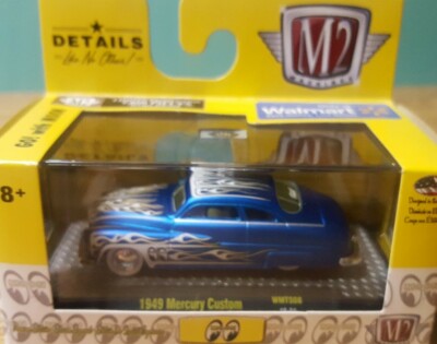 M2 Machines Moon Equipped Mooneyes 1949 Mercury Custom 1:64 Wal 